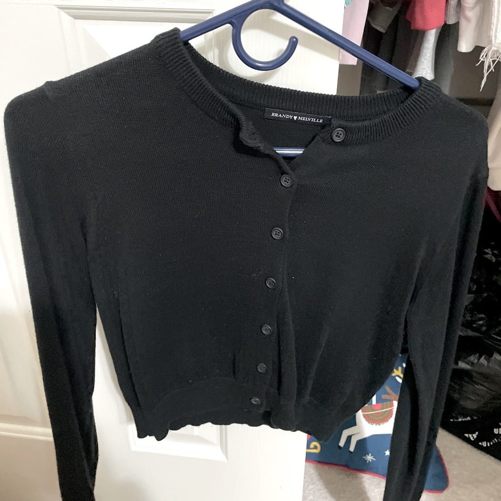 Brandy Melville black cardigan
